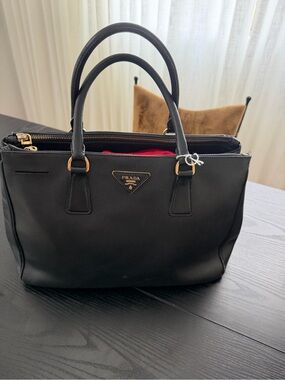 Prada Black Saffiano Tote Bag